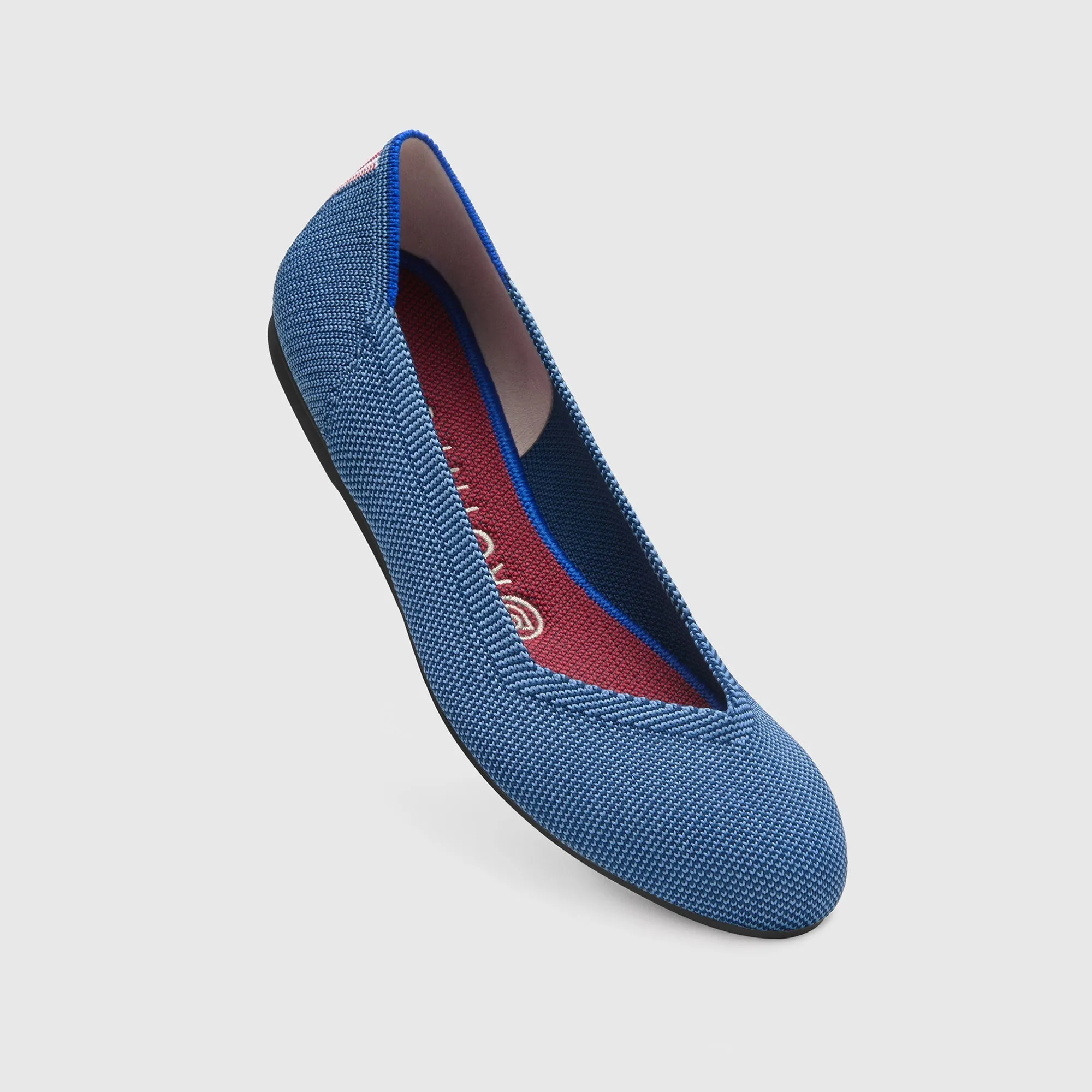 The Flat - Indigo Mini Stripe