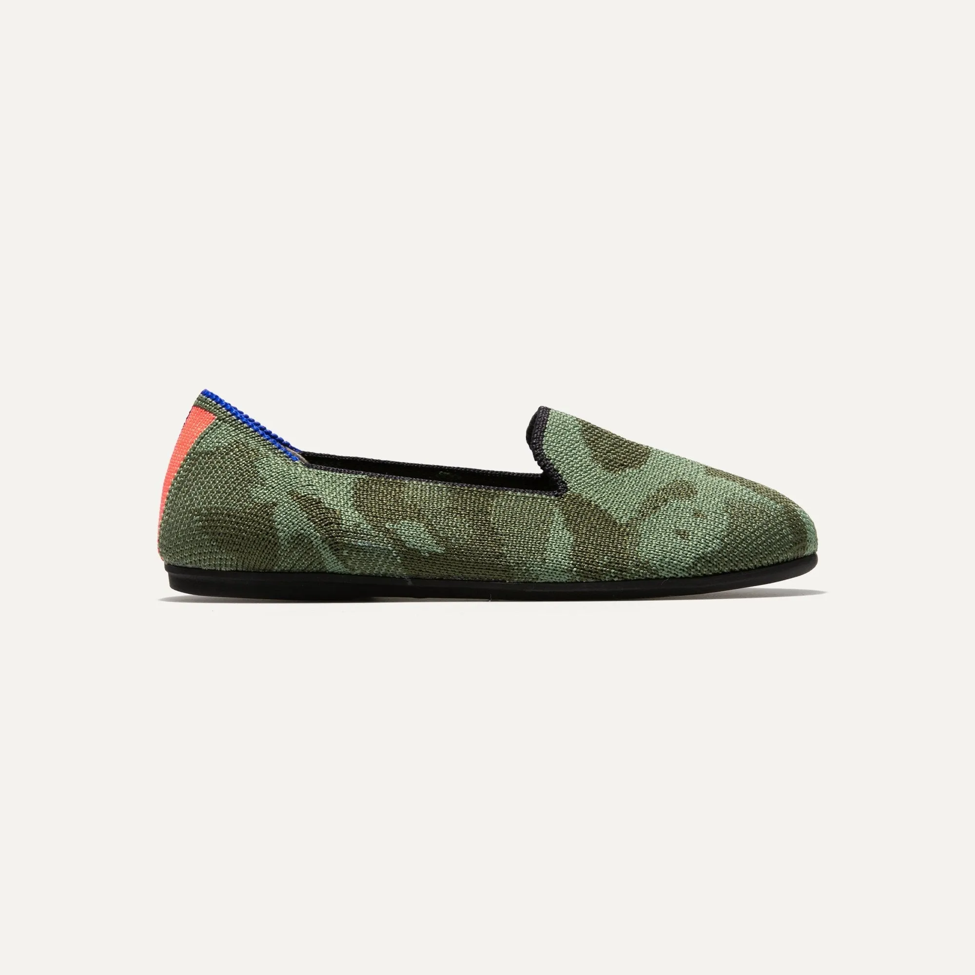 The Kids Loafer - Olive Camo