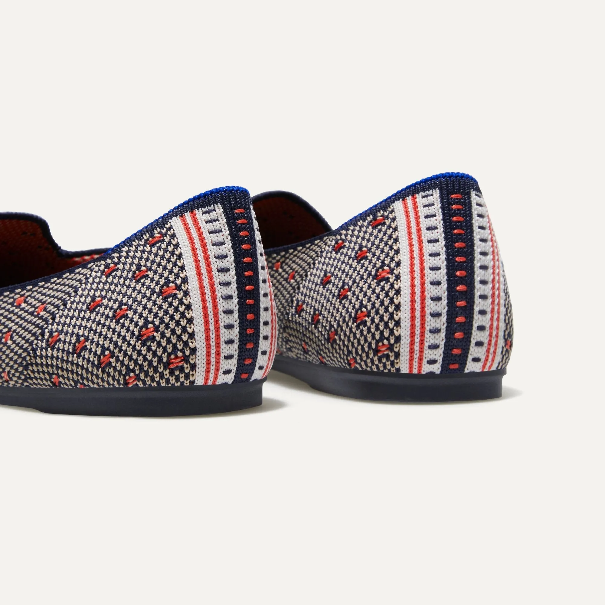 The Loafer - Coral Dot
