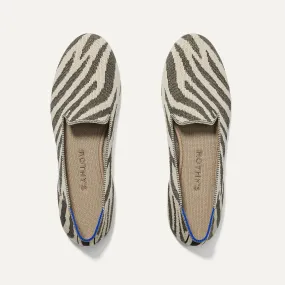 The Loafer - Shimmer Zebra