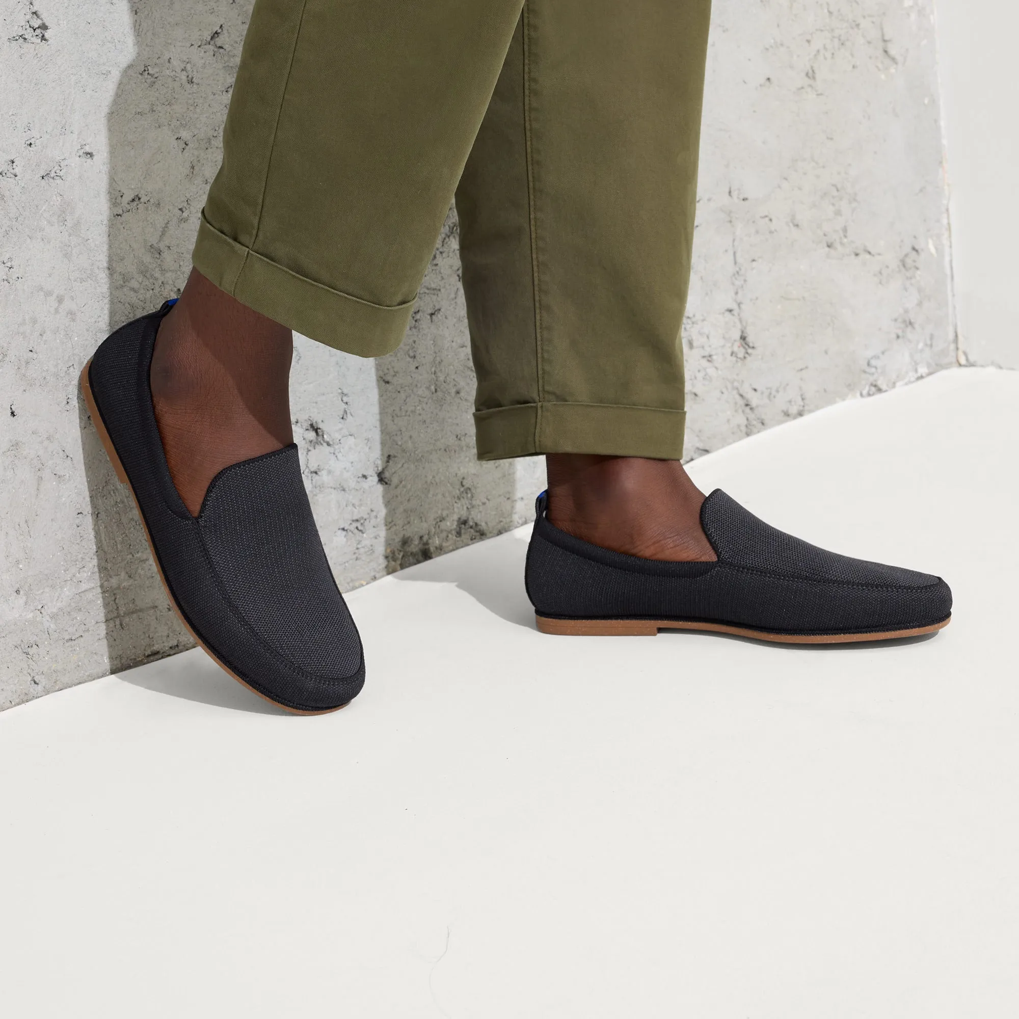 The Ravello Loafer - Stone Black