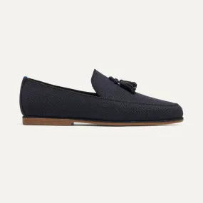 The Ravello Tassel Loafer - Black