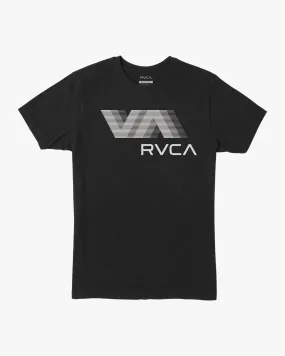 VA RVCA Blur Short Sleeve Performance Tee - Black