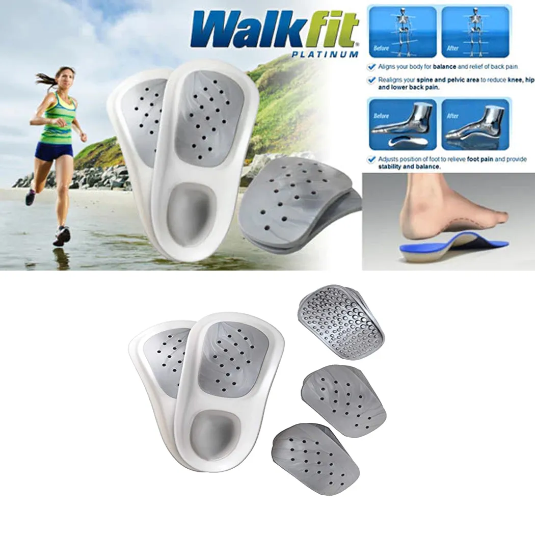 Walkfit Platinum Orthotics- Size E (W 9 - 9.5/M 8- 8.5)