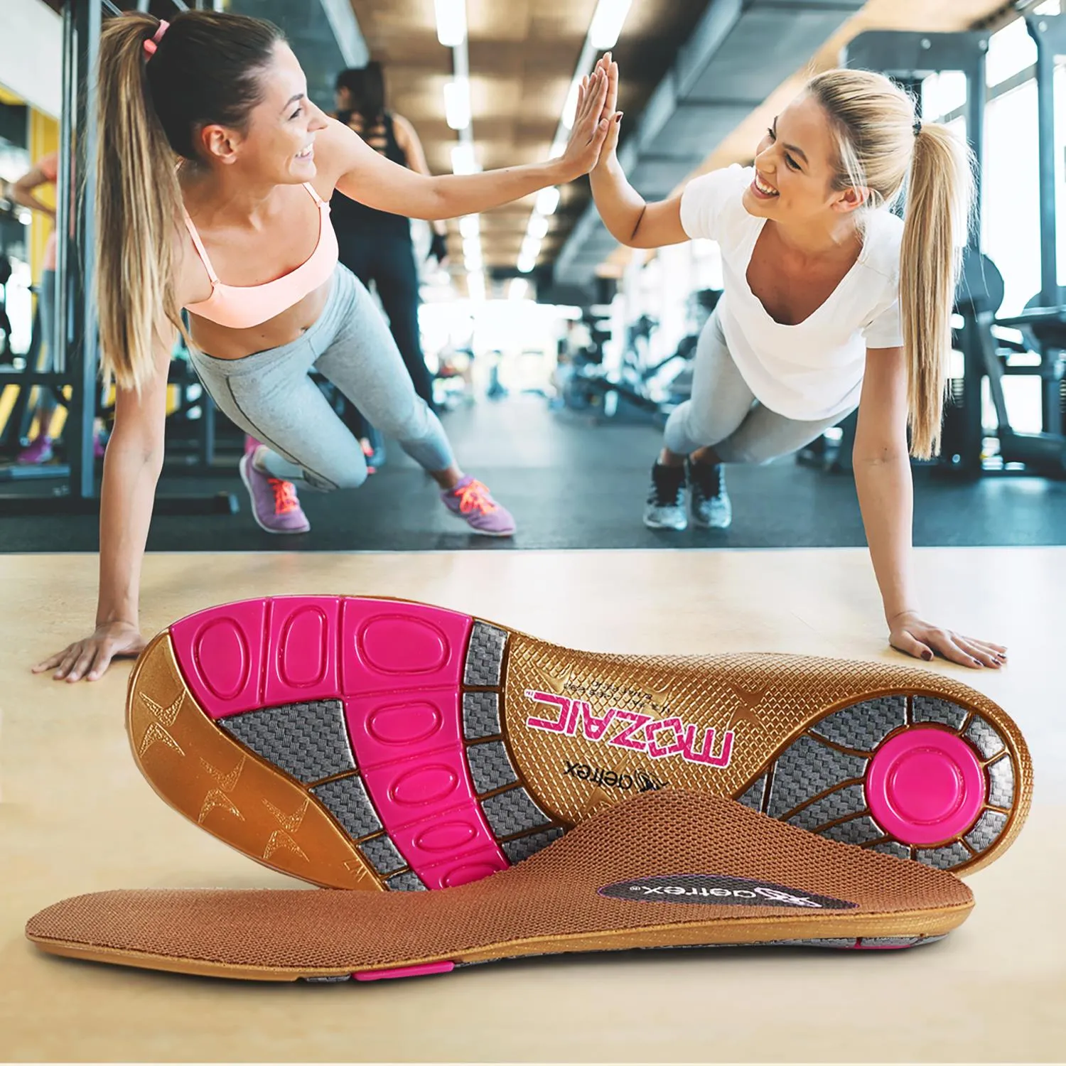 Women's Aetrex Lynco L2400 Mozaic Customizable Orthotic