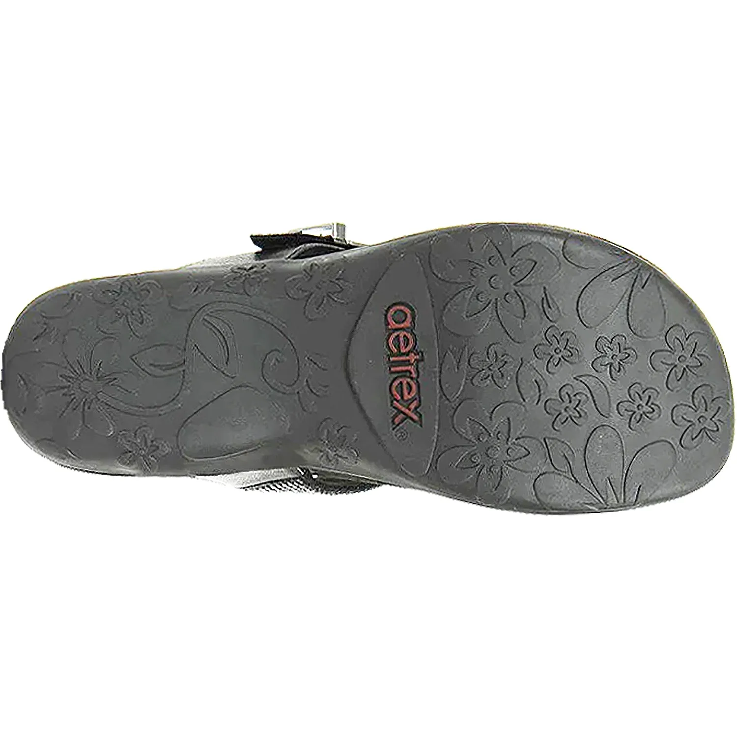 Women's Aetrex Rae Gunmetal Leather