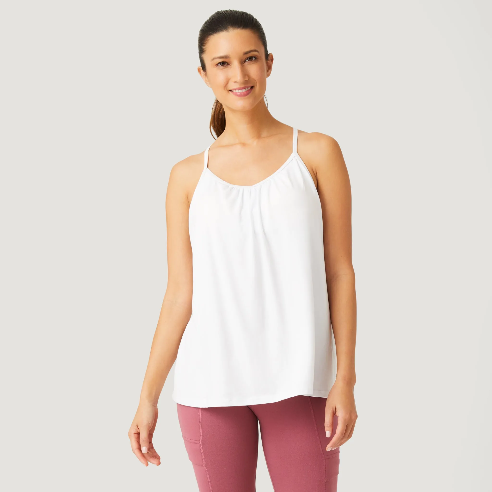 Women's Microtech® Chill B Cool V-Neck Cami Top with Built-In Bra