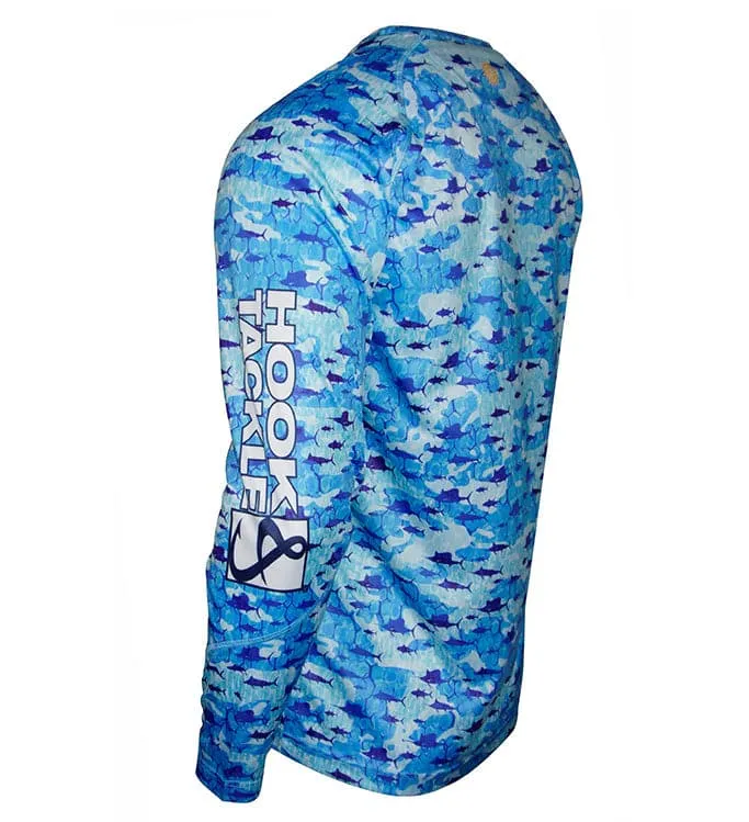 Youth Billfish Texture UV Fishing Shirt (8-20)