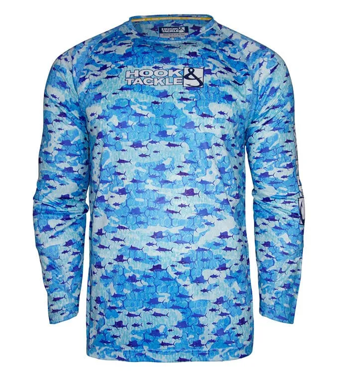 Youth Billfish Texture UV Fishing Shirt (8-20)