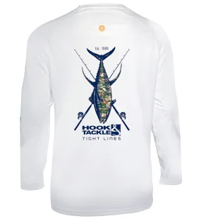 Youth Camo Tuna UV Fishing Shirt (8-20)